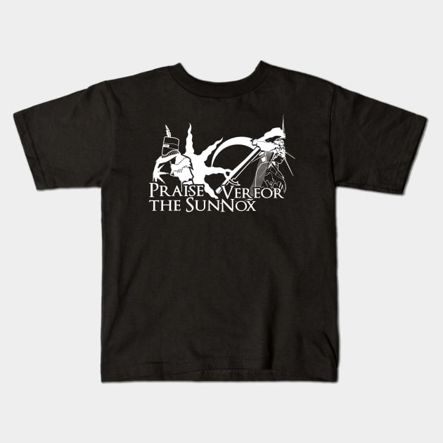 SUN AND MOON COVENANT [White] Kids T-Shirt by Xitpark